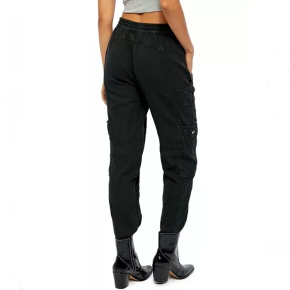 Free People Feelin' Good Cargo Pants - Picture 3 of 4